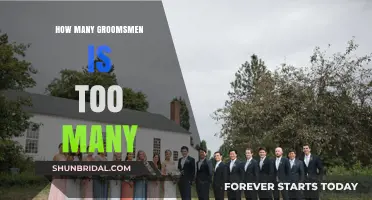 How Many Groomsmen is Too Many: Finding the Perfect Wedding Party Balance