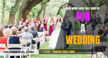 Wedding Guest List: How Many Will Actually Show Up?