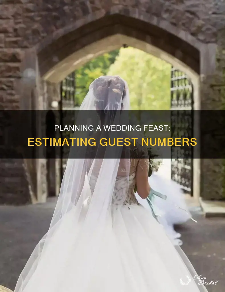 how many guest will stay to eat at wedding