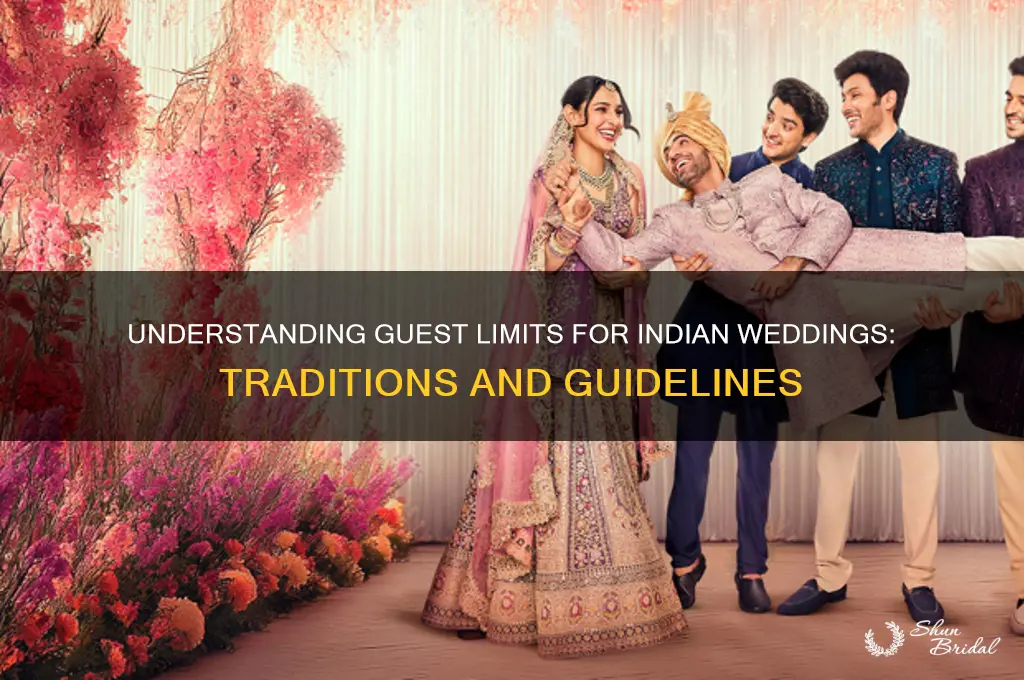 how many guests are allowed in a wedding in india