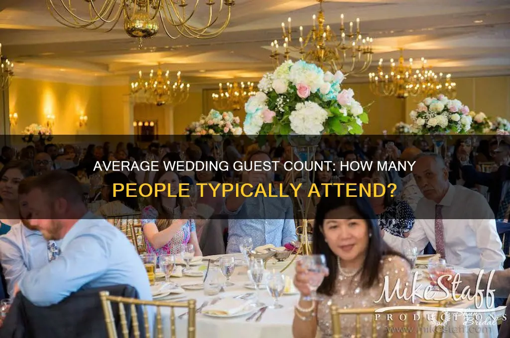 how many guests are at an average wedding