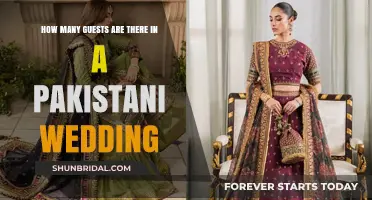 Unveiling the Grand Scale of Guest Lists in Pakistani Weddings