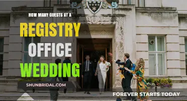 Registry Office Wedding: Ideal Guest Count for an Intimate Celebration