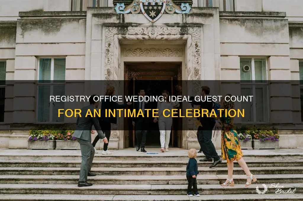 how many guests at a registry office wedding
