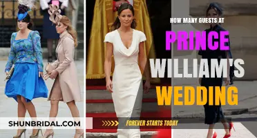 Prince William's Royal Wedding: Unveiling the Guest List Count