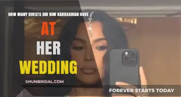 Kim Kardashian's Lavish Wedding: Unveiling the Guest Count Mystery
