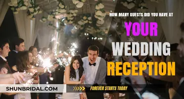 A Joyous Wedding Reception with Many Guests