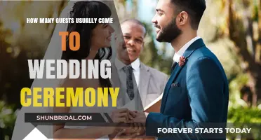 Average Wedding Guest Count: What to Expect at Your Ceremony