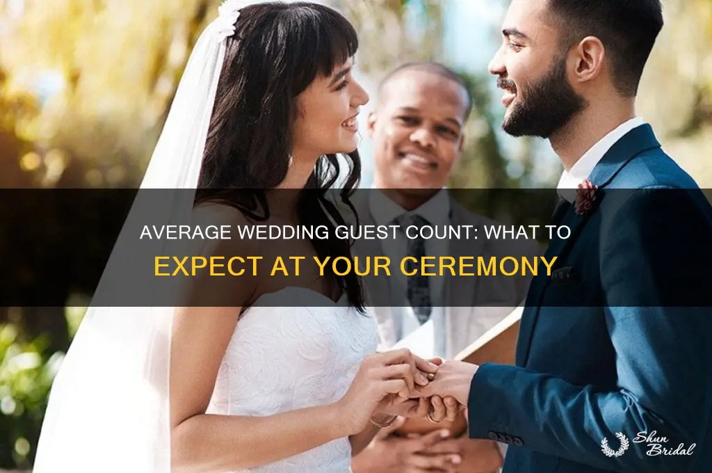 how many guests usually come to wedding ceremony