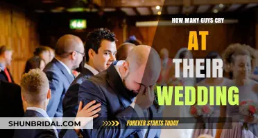 Emotional Grooms: How Many Guys Cry at Their Wedding?