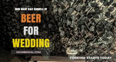 Perfect Pour: Calculating Half Barrels of Beer for Your Wedding