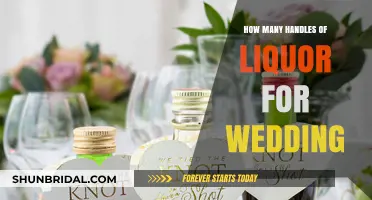 Perfect Pour: Estimating Liquor Handles for Your Wedding Celebration