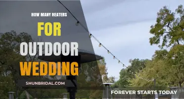 Cozy Outdoor Wedding: Choosing the Right Number of Heaters for Comfort