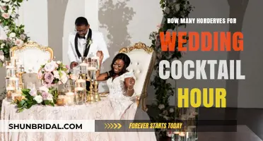 Perfect Wedding Cocktail Hour: How Many Hors d'Oeuvres to Serve?