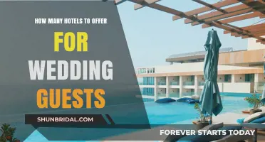 Choosing the Right Number of Hotels for Your Wedding Guests