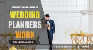 Unveiling the Weekly Work Hours of Wedding Planners: A Detailed Look