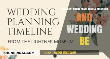 Planning Your Wedding Day Timeline: Reception and Ceremony