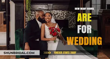 Planning Your Perfect Wedding: Understanding the Ideal Hours Needed