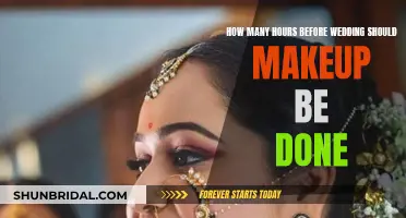 Makeup Timing for Your Wedding Day