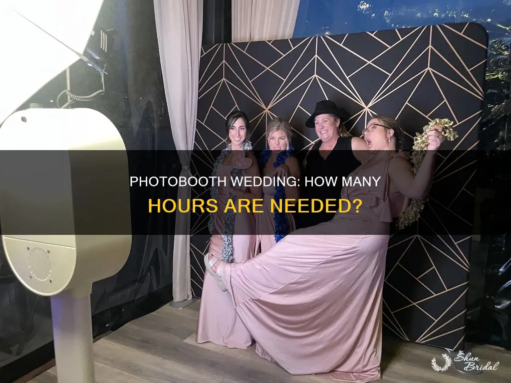 how many hours do you need photobooth wedding