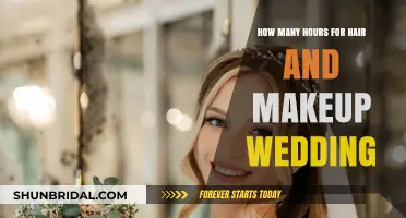 Perfect Wedding Day Timing: Hair and Makeup Hours Guide