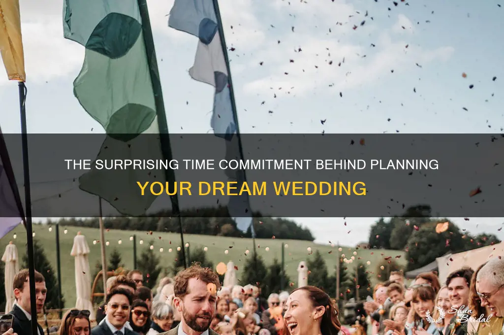 how many hours go into planning a wedding