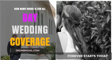 All-Day Wedding Coverage: Understanding the Perfect Hours for Your Big Day