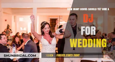 Perfect Wedding DJ Hire: Ideal Hours for Your Special Day