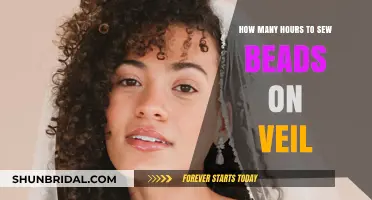 Sewing Beads on a Veil: Time Estimates and Tips for Beginners