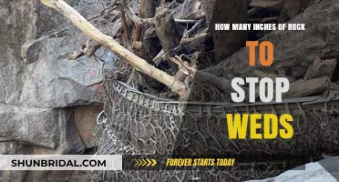 Stopping Wedges: Optimal Rock Thickness for Effective Containment