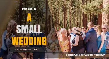 Small Wedding Size: Defining Intimate Celebrations for Your Special Day