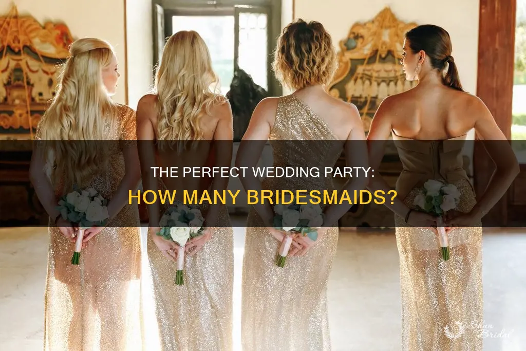 how many is the average number of bridesmaids