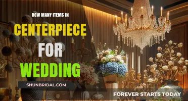 Perfect Wedding Centerpiece: Ideal Item Count for Stunning Table Decor