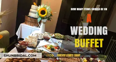 Perfect Wedding Buffet: Ideal Item Count for Guest Satisfaction