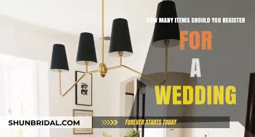 Perfect Wedding Registry Size: How Many Items Should You Include?
