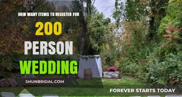 Perfect Registry Guide: Items Needed for Your 200-Guest Wedding