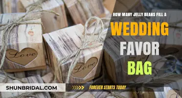 Perfectly Sweet: Jelly Bean Quantities for Wedding Favor Bags