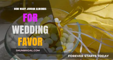 Perfect Wedding Favor: How Many Jordan Almonds to Delight Guests?