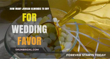 Perfect Wedding Favor: Calculating the Right Amount of Jordan Almonds