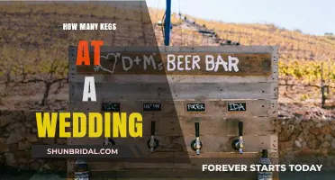 Perfect Pour: Estimating Kegs for Your Dream Wedding Celebration