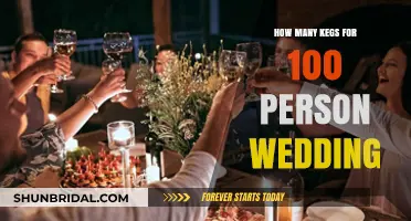 Perfect Pour: Estimating Kegs for Your 100-Person Wedding Celebration