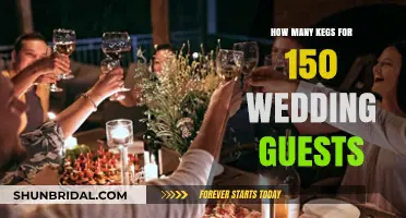 Perfect Pour: Estimating Kegs for 150 Wedding Guests