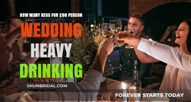 Keg Planning for a 200-Guest Wedding with Heavy Drinkers
