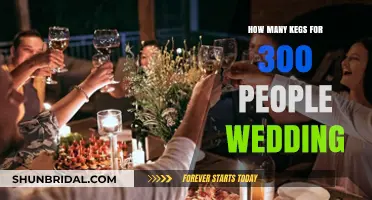 Perfect Pour: Keg Planning for 300-Guest Wedding Celebrations
