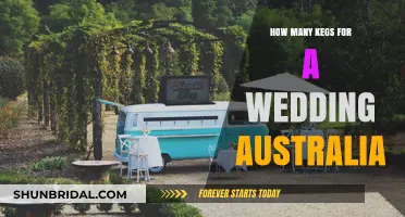 Perfect Pour: Calculating Kegs for Your Australian Wedding Celebration