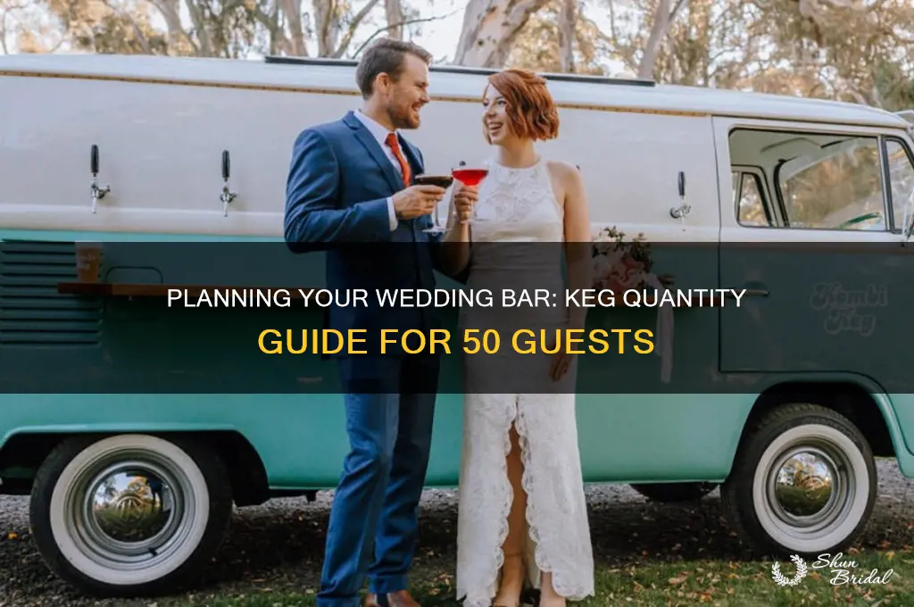 how many kegs for a wedding of 50