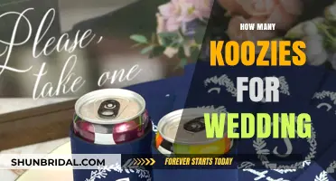 Perfect Wedding Koozie Count: Tips for Your Big Day Essentials