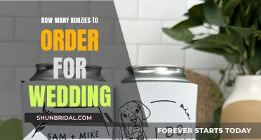 Koozies for Your Wedding: How Many Should You Order?