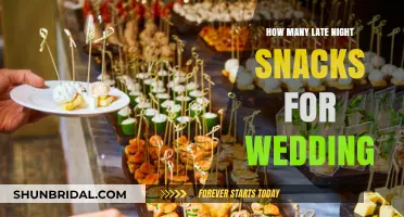Delicious Late-Night Wedding Snacks: How Many to Serve Your Guests?