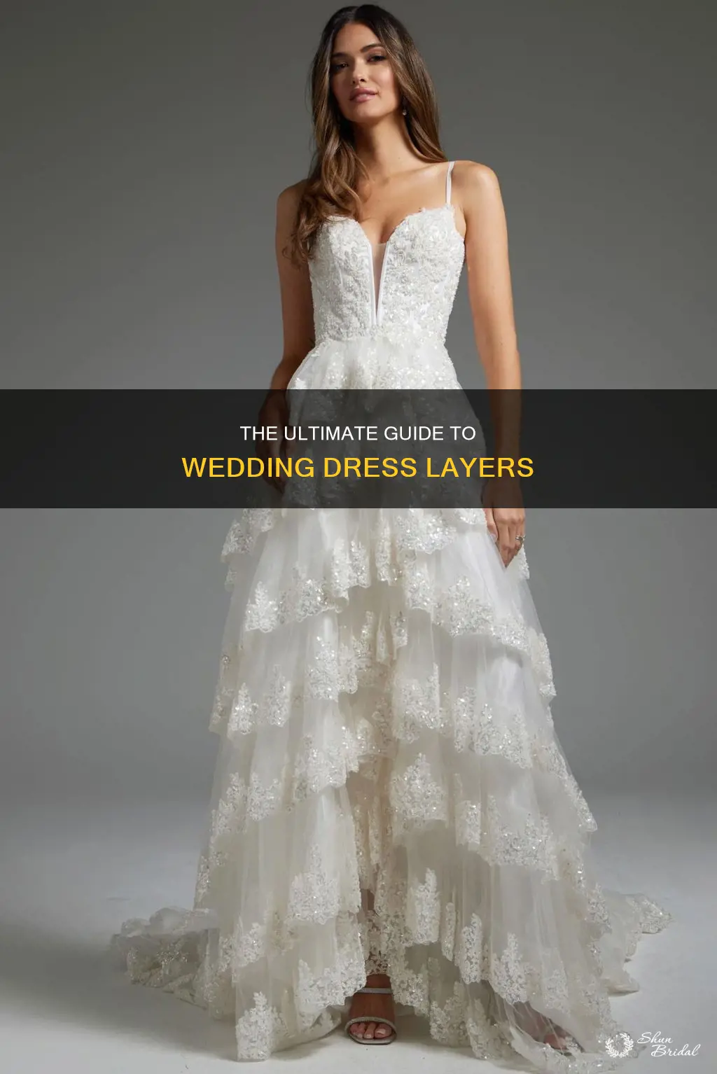 how many layers does a wedding dress have